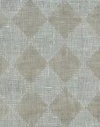 Pure Linen Yarn-Dyed Quilted Mesh White/Beige | BH LINEN novelty linen fabric