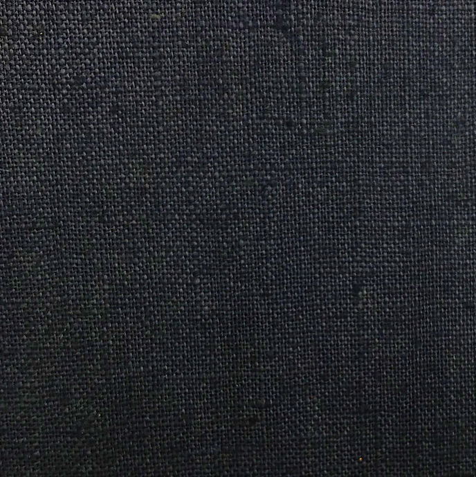 Linen/Cotton Blend Fabric (Black)