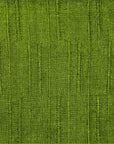 Pure Linen Long Rice Jacquard Stripe Fabric Avocado | BH LINEN novelty linen fabric