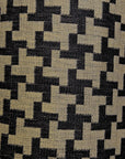 Pure Linen Windmill Interwoven 2-Tone Black/Slate | BH LINEN novelty linen fabric