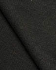 Pure Linen fabric 10.5oz Black | BH LINEN pure linen fabric by the yard