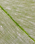Pure Linen Fabric 2-Tone Melange 6 oz/y² Green/Ivory | BH LINEN pure linen fabric by the yard