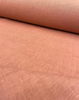 Pure Linen Fabric 5.5 oz/y² Clay | BH LINEN pure linen fabric by the yard