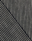Pure Linen Yarn-Dyed 1/8" Stripe French Navy | BH LINEN novelty linen fabric