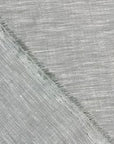 Pure Linen Fabric 2-Tone Melange 6 oz/y² Grey/Ivory | BH LINEN pure linen fabric by the yard