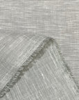 Pure Linen Fabric 2-Tone Melange 6 oz/y² Grey/Ivory | BH LINEN pure linen fabric by the yard