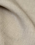 Pure Linen Fabric 3.5 oz/y² Natural | BH LINEN pure linen fabric by the yard