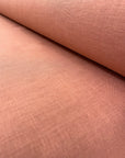 Pure Linen Fabric 5.5 oz/y² Clay | BH LINEN pure linen fabric by the yard