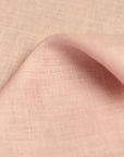 Pure Linen Fabric 5.5 oz/y² Blush | BH LINEN pure linen fabric by the yard
