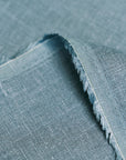Pure Linen Fabric 5.5 oz/y² Deepwater | BH LINEN pure linen fabric by the yard