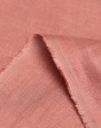 Pure Linen Fabric 5.5 oz/y² Light Rust | BH LINEN pure linen fabric by the yard