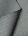 Pure Linen Fabric 5.5 oz/y² Pewter | BH LINEN pure linen fabric by the yard