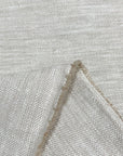 Pure Linen Fabric 2-Tone Melange 11.5 oz/y² Tan/Off-White | BH LINEN pure linen fabric by the yard