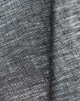 Pure Linen Fabric 2-Tone Melange 5 oz/y² Black/Off-White | BH LINEN pure linen fabric by the yard