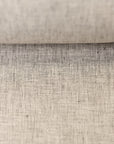 Pure Linen Fabric 2-Tone Melange 5 oz/y² Charcoal/Off-White | BH LINEN pure linen fabric by the yard