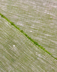 Pure Linen Fabric 2-Tone Melange 6 oz/y² Green/Ivory | BH LINEN pure linen fabric by the yard