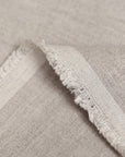 Pure Linen Fabric 7 oz/y² Light Natural | BH LINEN pure linen fabric by the yard