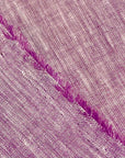 Pure Linen Fabric 2-Tone Melange 6 oz/y² Purple/Ivory | BH LINEN pure linen fabric by the yard