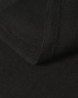 Pure Linen Fabric 5.5 oz/y² Black | BH LINEN pure linen fabric by the yard