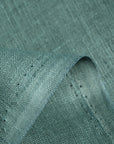 Pure Linen Fabric 5.5 oz/y² Bluegreen | BH LINEN pure linen fabric by the yard
