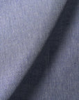 Pure Linen Matched Yarn-Dyed Stripe Blue Tweed | BH LINEN novelty linen fabric