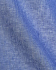 Pure Linen Fabric 2-Tone Melange 4 oz/y² Blue/Off-White | BH LINEN pure linen fabric by the yard