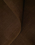 Pure Linen Fabric 5.5 oz/y² Brown | BH LINEN pure linen fabric by the yard