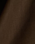 Pure Linen Fabric 5.5 oz/y² Brown | BH LINEN pure linen fabric by the yard