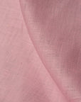 Pure Linen Fabric 5.5 oz/y² Bubble Gum | BH LINEN pure linen fabric by the yard