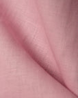 Pure Linen Fabric 5.5 oz/y² Bubble Gum | BH LINEN pure linen fabric by the yard