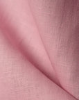 Pure Linen Fabric 5.5 oz/y² Bubble Gum | BH LINEN pure linen fabric by the yard