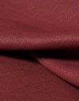 Linen/Silk Blend Fabric Burgundy | BH LINEN linen blend fabric