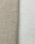 Linen/Rayon Blend Rustic Fabric Natural | BH LINEN linen blend fabric