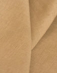 Pure Linen Fabric 5.5 oz/y² Camel | BH LINEN pure linen fabric by the yard