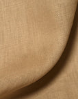 Pure Linen Fabric 5.5 oz/y² Camel | BH LINEN pure linen fabric by the yard