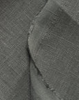 Pure Linen Fabric 7.5 oz/y² Charcoal | BH LINEN pure linen fabric by the yard