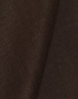 Pure Linen Fabric 6.5 oz/y² Chocolate | BH LINEN pure linen fabric by the yard