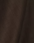 Pure Linen Fabric 6.5 oz/y² Chocolate | BH LINEN pure linen fabric by the yard