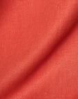 Pure Linen Fabric 7.5 oz/y² Coral | BH LINEN pure linen fabric by the yard