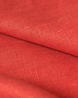 Pure Linen Fabric 7.5 oz/y² Coral | BH LINEN pure linen fabric by the yard