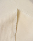 Linen/Cotton Blend Corduroy Fabric Ivory PFD | BH LINEN novelty linen fabric