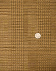 Pure Linen 2-Tone Houndstooth LargeCheck Fabric | BH LINEN novelty linen fabric