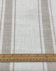 Pure Linen Yarn-Dyed Heavyweight Stripe 2-Tone Fabric | BH LINEN novelty linen fabric