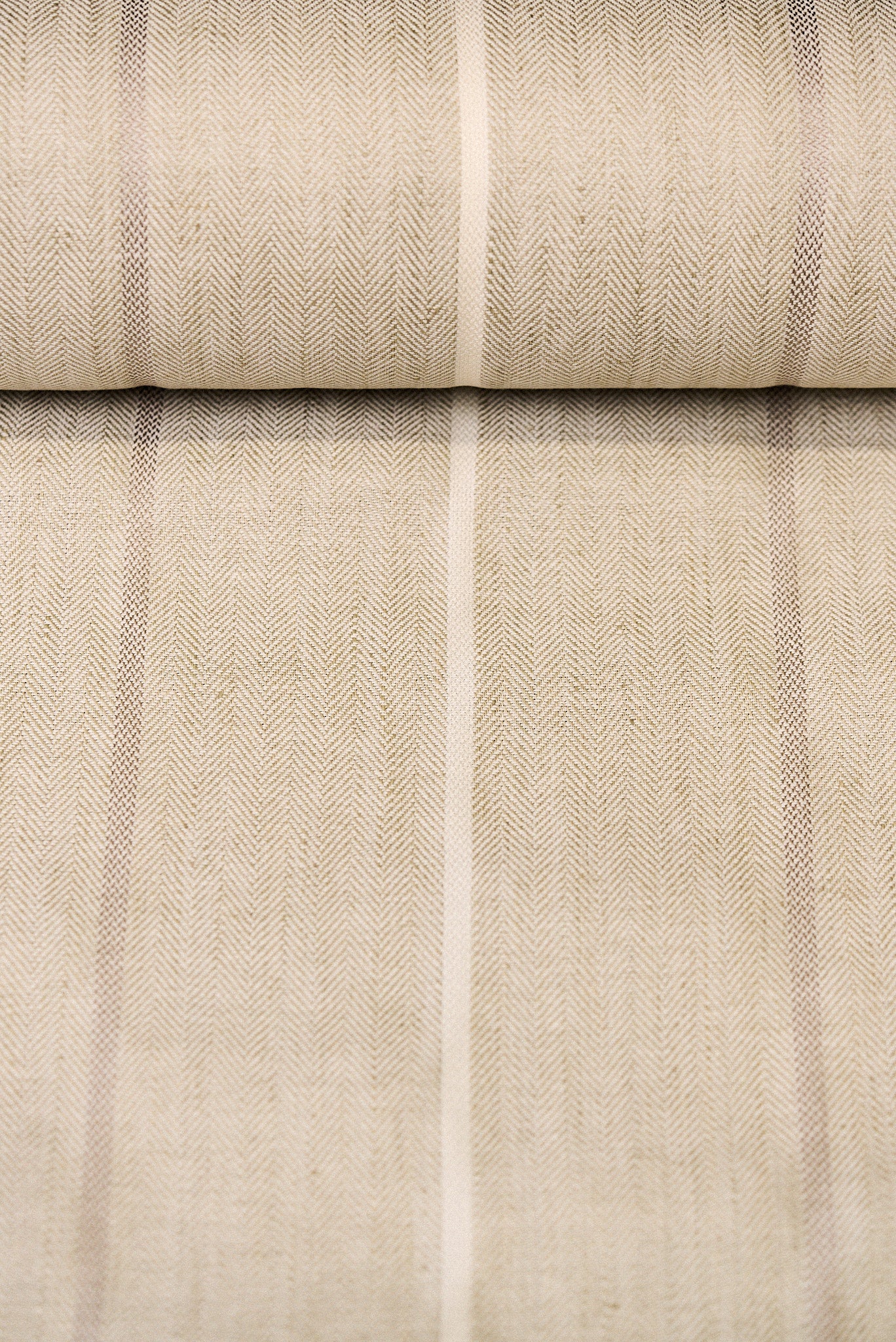 Japanese Yarn Dyed Royal Check Cream Japanese Yarn Dyed Royal Check Cream