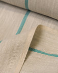Linen Novelty Herringbone Yarn-Dyed Stripe Fabric | BH LINEN novelty linen fabric