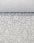 Pure Linen Dense Flower Embroidered Fabric | BH LINEN novelty linen fabric