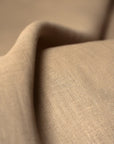 Pure Linen Fabric 5.5 oz/y² Fawn | BH LINEN pure linen fabric by the yard