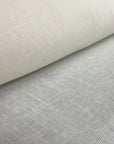 Pure Linen Diamond Jacquard Fabric 4 oz/y² Ivory | BH LINEN novelty linen fabric
