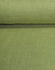 Pure Linen Fabric 4.5 oz/y² Dusty Green | BH LINEN pure linen fabric by the yard