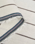 Pure Linen Yarn-Dyed Wide Stripe 2-Tone Fabric | BH LINEN novelty linen fabric